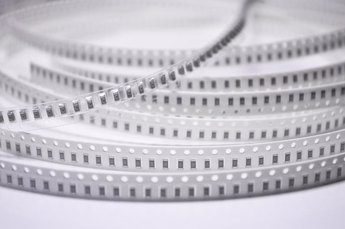Tape and reel, tube and tray component packaging formats