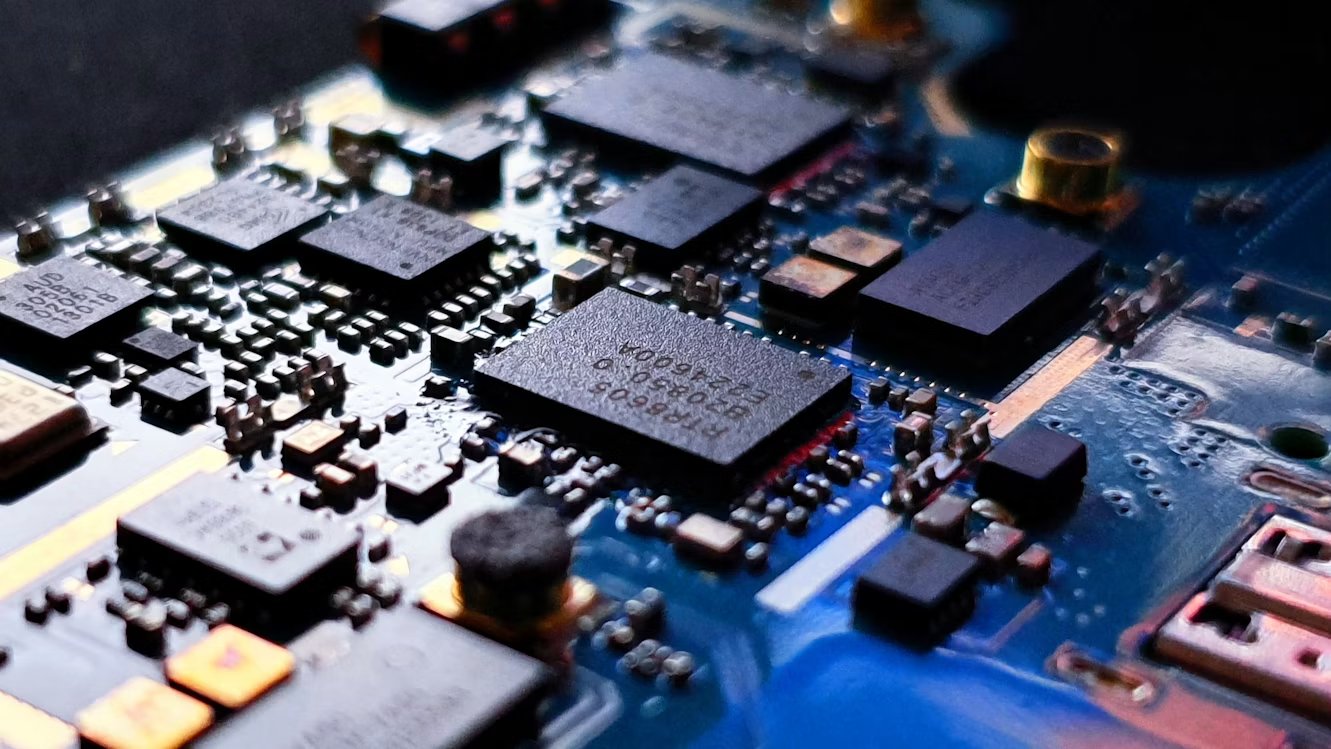 Electronic component testing equipment in quality lab